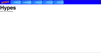 Home Pagina Screen 2